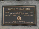 DAVID T. HAWKINS. 556196, 2nd NZEF. Pte. 27 Machine Gun Btn. Died 12.3.2000 aged 84 years. JEAN C. HAWKINS, died 16.12.2002 aged 86 years.Both are buried in the Taruheru Cemetery, Gisborne Blk RSAAS Plot 196