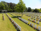 Menin Road South Military Cemetery, Leper, West-Flanders, Belgium.
