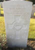 Photo of Michael's grave in Tidworth Military Cemetery, Wiltshire