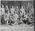 the 7th New Zealand Contingent scouts, Colonel Garret&#39;s column: (back row) Sergeant McLaren, Troopers J Armstrong, A Smith, C Robertson, Corporal O Crawford, Troopers W Miller, A Speedy; (middle row) Troopers G Klee, W Campbell, Sergeants C H Kent, G Darling, Trooper L Klee, Sergeant W Wall;(front row) Lance Corporal W Rutherford, Trooper R Heard