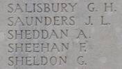 Alexander's name is inscribed on Tyne Cot Memorial to the Missing, Belgium.