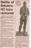 Battle of Britain&#39;s NZ Hero removed