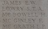 Frank's name is on Twelve Tree Copse NZ Memorial to the Missing Gallipoli, Turkey.