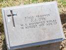 James Orr's gravestone, 7th Field Ambulance Cemetery, Gallipoli, Turkey.