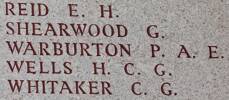 Edward's name is on Lone Pine Memorial to the Missing, Gallipoli, Turkey.