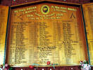 Tikitiki-Church-War Memorial - 13/886 Tpr Lincoln Black&#39;s (Tupara Paraki) name appears on this War Memorial