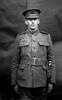 Edward in WW1 uniform, bayonet on hip.