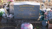  SCHOLLUM - BETTY 5.1.1923 - 24.8.1996 & DON 10.10.1921 - 9.6.2000. Treasured parents & grandparents together again They are buried in the Taruheru Cemetery, Gisborne BLOCK 37 PLOT 74