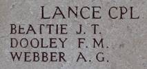 Alleyne's name is on Chunuk Bair New Zealand Memorial to the Missing, Gallipoli, Turkey.