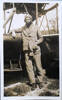 Coverdale in pilot&#39;s garb while he was training at Walshes Flying School, Kohimarama