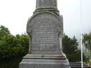 Memorial to local men who died serving during the 2nd South African War