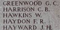 William's name is on Chunuk Bair New Zealand Memorial to the Missing, Gallipoli,Turkey.