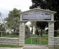 Memorial Arch Rangiriri Cemetery NZ.