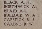 William's name is on Chunuk Bair New Zealand Memorial to the Missing, Gallipoli, Turkey