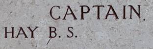 Bruce's name is on Chunuk Bair New Zealand Memorial to the Missing, Gallipoli,Turkey.