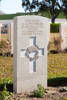  George's gravestone, Enfidaville War Cemetery, Tunisia.