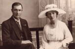 The wedding of Andrew Bennie to Christina Taylor 6 Nov 1920