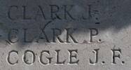 Jocelyn's name is inscribed on Caterpillar Valley NZ Memorial to the Missing, France.