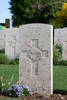 
Bernard's gravestone, Sangro River War Cemetery, Italy.