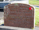 Headstone for Frederick Stanley Gordon (s/n 12/115), Tuakau Cemetery, New Zealand
