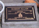 11316, 2nd NZEF, Spr ROBERT ALLAN, 10 RLY OP COY, died 25.12.2005 aged 91 years. WINIFRED M. ALLAN, died 10.4.2008, aged 93 yrs Both are buried in the Taruheru cemetery, Gisborne Block RSA 32 Plot 72 