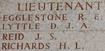 Richard's name is on Lone Pine Memorial to the Missing, Gallipoli, Turkey.