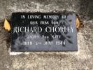 Headstone from St John's Churchyard Trentham
