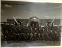 Photo of squadron photographed in front of an aeroplane from the collection of NA Cooper (s/n NZ415966).