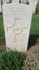 Photograph of headstone taken at Sangro River War Cemetery 17/5/2015 during personal visit.  Regimental Roll details called and Anzac poppy laid in remembrance and recognition.