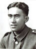 Charles Raharaha in his uniform prior to departure.