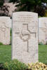 Norris Haslett's gravestone, Sangro River War Cemetery, Italy.