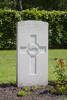 Edward's gravestone, Cannock Chase War Cemetery Staffordshire, England.