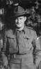 Sydney Burns in army uniform. Photograph taken between 1940-1945 by an unidentified photographer, probably in the Christchurch region.