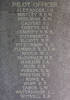 Norman's name is inscribed inside Runnymede Memorial.
