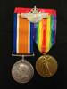 Medals awarded to Noel Stuart for service during WWI (front)