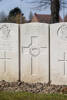 James Baird's Headstone  Bailleul Communal Cemetery Extension Nord France.