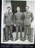 Left to right, Flight Lieutenant P.W.Rabone, Wing Commander Richard Trousdale, Flight Lieutenant J.R.Gardener.