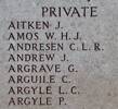 Charles's name is on Chunuk Bair New Zealand Memorial to the Missing, Gallipoli, Turkey.