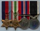 Bill Radford's medals for service in Italy during WWII.