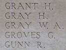 William's name is inscribed on Tyne Cot Memorial to the Missing, Belgium.