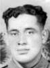 Portrait of Henare Te Owai Ngarimu dressed in military uniform.