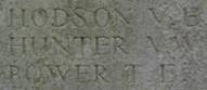 Thomas Power's name is inscribed on Messines Ridge NZ Memorial to the Missing, West-Flanders, Belgium.