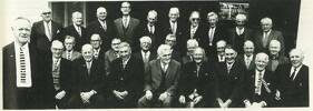 The Wellington Mounted Rifles (First World War veterans) held their annual reunion on the weekend of October 9, and a great time was had by all members. Pictured at Mr Fred Barwick's residence, where members had morning tea before departing for home are, from left, Mr Barwick, then, front row: Messrs F. Batchelor, G. Collins, L. Woodward, H. McKenzie, A. James, M. Eccles, S. Clark and G. Conrad. Middle row: H. Single, A. Philps, D. Draper, L. Sweet, H. Stoddart, E. Stock, A. Kirkpatrick, J. Mackie and J. Selby. Back row: L. Read, S. Martin, C. Birrell, D. Robertson, P. Carswell, R. Dey, J. Winter, D. Piper, R. Breach and A. R. Smith.