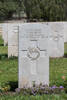 Edwin's gravestone, Ramleh War Cemetery Palestine.