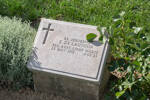 Edgar's gravestone, Shrapnel Valley Cemetery, Gallipoli, Turkey.