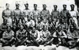 Part of the 28th Māori Battalion Headquarters at Katerini, Greece, in 1941.

(l to r) Back row: Lt C. M. Mules (RMO), Pte K. Edwards, unidentified, Pte Te M. N. Ngarimu (later VC), Pte R. Peters, Pte K. Hawira, unidentified. 2 Lt C. M. Bennett.

Middle row: Sgt W. Vercoe, Pte W. Hoko, Pte C. H. Wickliffe, Pte A. K. Raerena, Pte W. Paki, Pte J. Tupene, L-Sgt P. Manawatu.

Front row: Cpl A. Anderson, Pte Tawhai (Brownie) Huriwai, Pte W. Riteti, Pte M. Wikiriwhi, Pte E. Komene, Sgt W. P. Anaru

 

Note: Family advised of a correction and Wilfred Paki is now correctly identified. Initally incorrectly identified as Rimi Paki [Information courtesy of Ben Paki, August 2020]