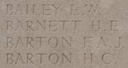 Herbert's name is inscribed on Messines Ridge NZ Memorial to the Missing, West-Flanders, Belgium.