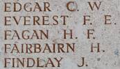 Henry's name is on Lone Pine Memorial to the Missing, Gallipoli, Turkey.