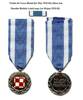 The Polish Medal Lotniczy (Air Force Medal 1939-45) In practice it was awarded only to those active outside Poland and the medal is quite rare. Awarded to Flying Officer H.C.E.Thurston.