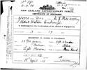 Robert Watson Coubrough WW1 military record page 16 - certificate of discharge